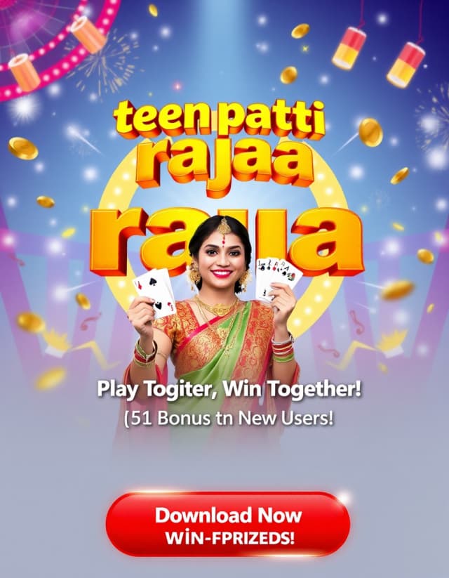 Teen Patti Raja Banner